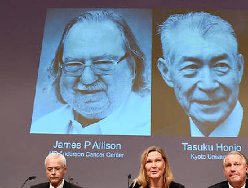 Le Nobel de médecine à l'Américain James P. Allison et au Japonais Tasuku Honjo